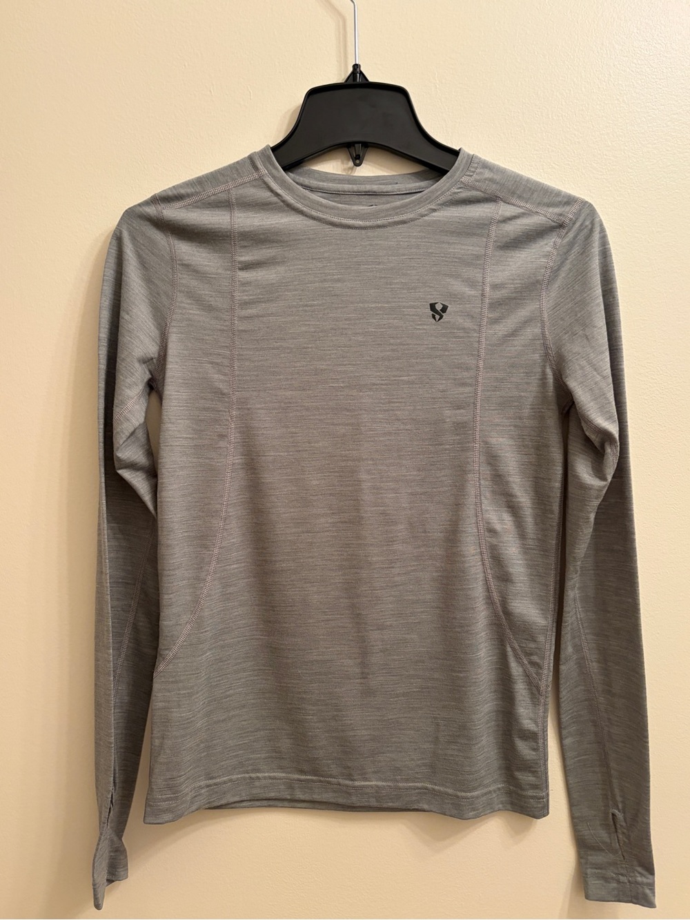 Starter | Light Gray V-Neck Wool Blend Shirt